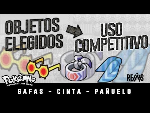 Objetos Elegidos: CINTA - PAÑUELO - GAFAS | Forma de USO / IMPORTANTE (PokeMMO)