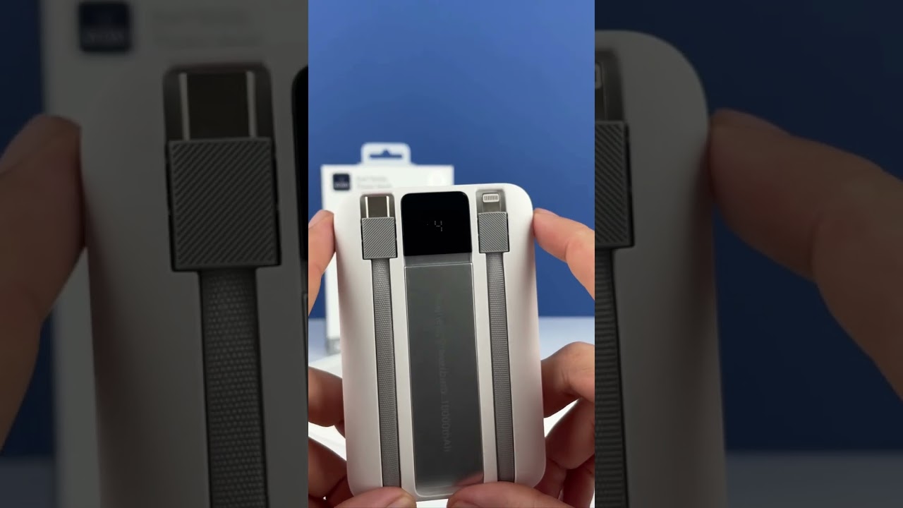 Портативний ЗП Power Bank WIWU Wi-P061 22.5W+PD20W з БЗП+iWatch with cable 10000 mAh