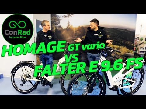 Duel of trekking fullies: Riese & Müller Homage vs Falter E 9.6 FS - comparison