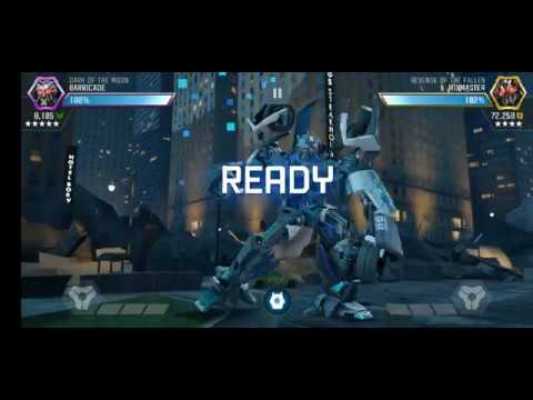 R4 5* Barricade gameplay - Transformers: Forged to Fight