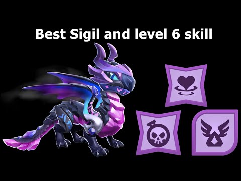 Best Sigil and level 6 skill Tezacueva Dragon-Dragon mania Legends | Nedertohl Ancient event | DML
