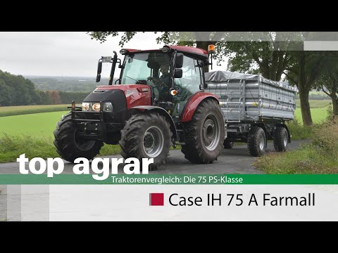 Case IH Farmall 75A mit Frontlader L610 im top agrar-Praxistest
