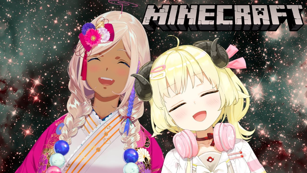 【Minecraft】サナちゃんと一緒にパン屋作り!!!【角巻わため/ホロライブ4期生】