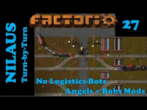 Lets Play Factorio S6E27 - Basic Components and a traffic incident