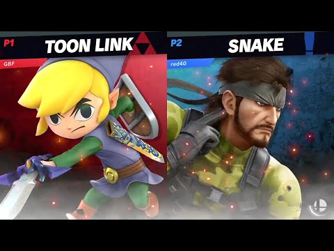 Raiyihn (Snake) vs JoJoDaHoBo (Toon Link) - WSF - Summer Select!