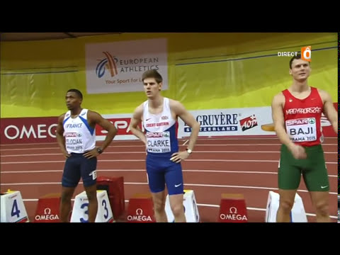 60m Hurdles Final at the European Championships in Prague