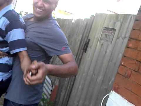 shamzie getting watered!