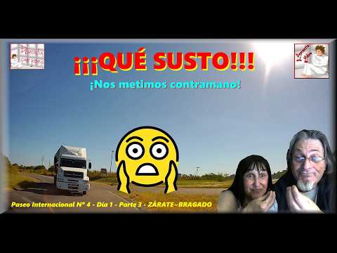 ZÁRATE ~ BRAGADO - Culminamos la primera jornada de nuestro viaje.