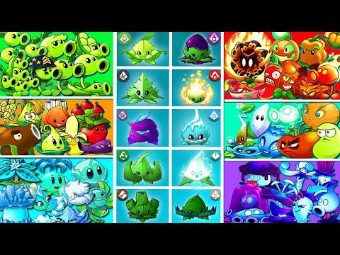 Tournament Random 8 Best Team Plants & Mint - Who Will Win? - Pvz 2 Team Plant Battlez