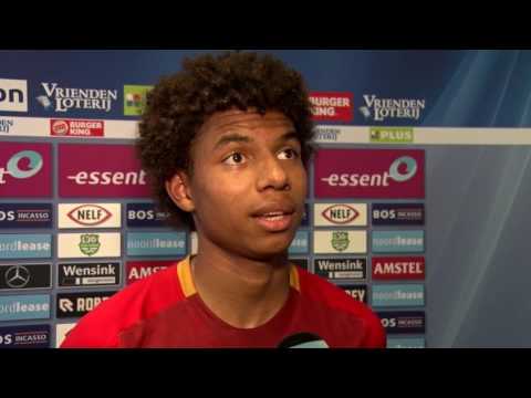 Reactie Stengs na FC Groningen - AZ