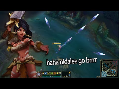 Nidalee.exe | The Machine Gun Sniper Darts | Nidalee URF Montage