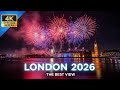 London New Year Fireworks 2026 London Eye River Thames Fireworks Show