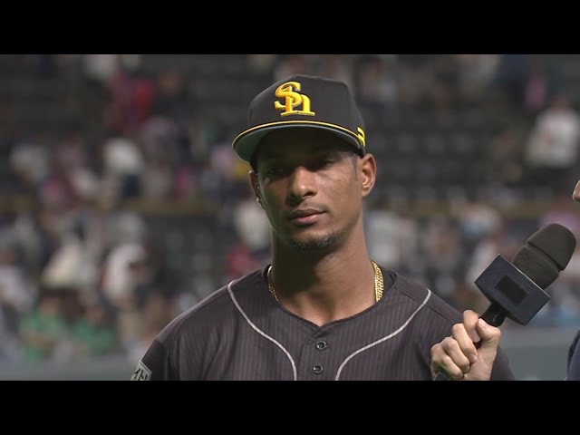 ホークス・グラシアル選手ヒーローインタビュー 2019/9/14 F-H