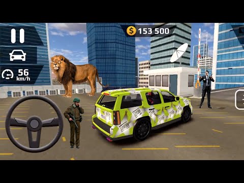 Smash Car Hit - Green Sheriff Car Driving Simulator Stunt Ramp #1 Android IOS Gameplay Farux Games