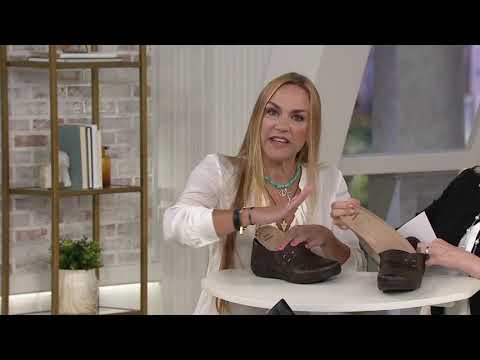 Earth Origins Leather Slip-On Shoes - Glendale Gloria on QVC