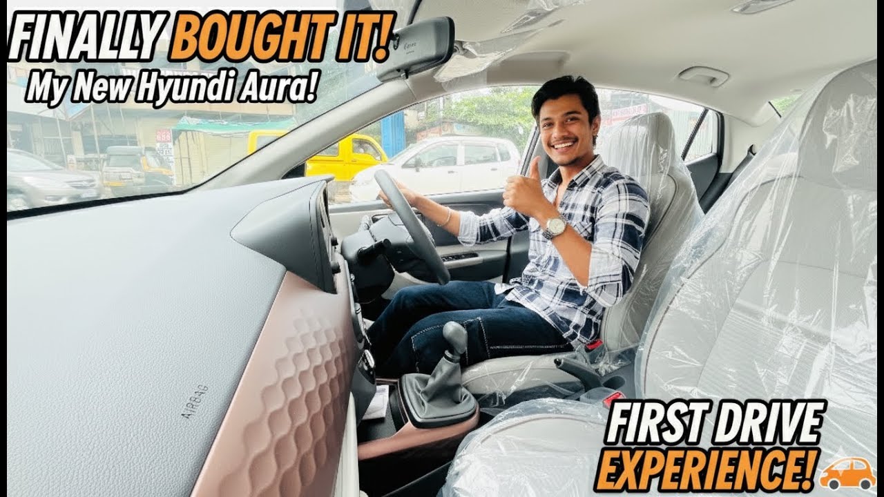 NEW CARS! | Our Epic Hyundai Aura Delivery Day Vlog! 🥳🤩