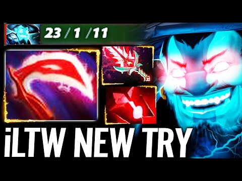 🔥 iLTW New Try Storm Spirit Mid — Bloodthorn + Desolator RAT WTF Build 21/1/12 GODLIKE Dota 2 Pro
