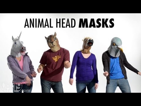 Creepy Animal Head Masks