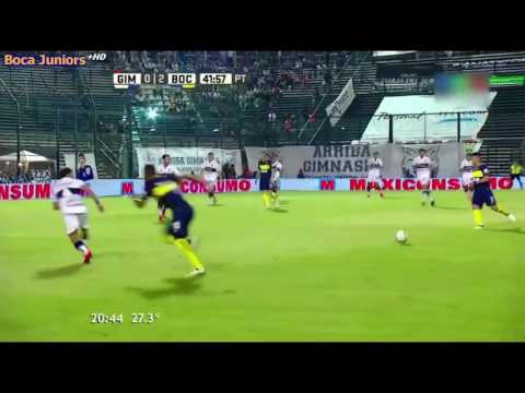 Gol de Pavón Gimnasia Lp 0-3 Boca Juniors (Torneo 2016)