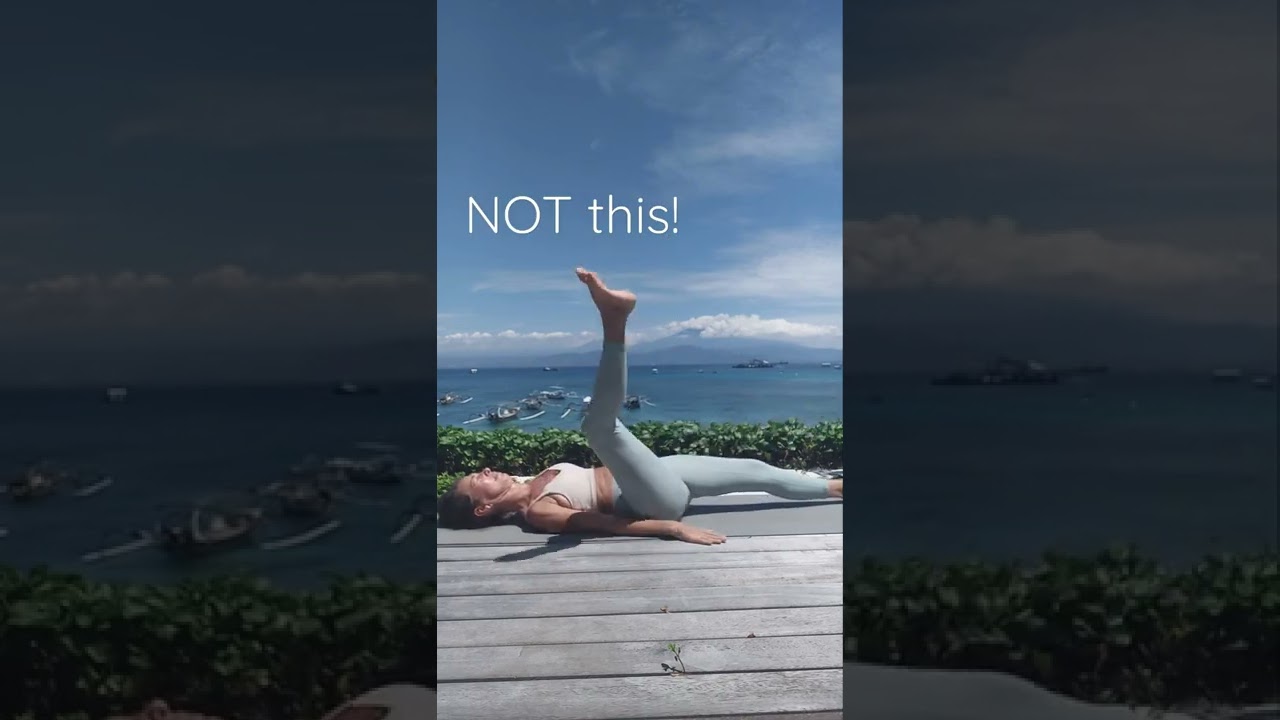 Dos & Don'ts | Pilates 'Single Leg Circle' - YouTube