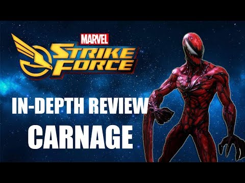 Carnage In-Depth Review - Marvel Strike Force
