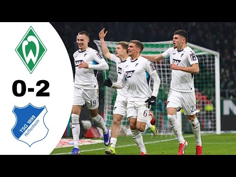 Werder Bremen VS TSG Hoffenheim 0-2 Highlights | Bundesliga 2025/2026