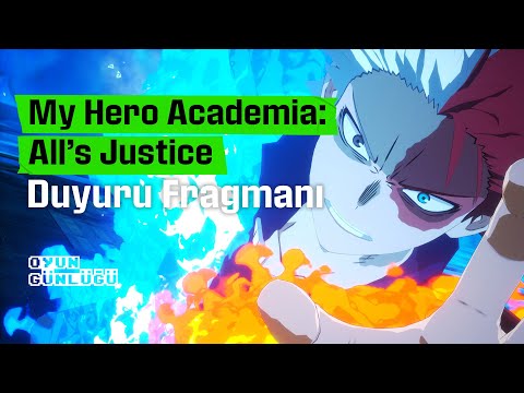 My Hero Academia: All’s Justice I Duyuru Fragmanı