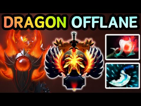 🔥 DRAGON KNIGHT OFFLANE ARMOR STACKS, DAMAGE INSANE | DOTA 2 GAMEPLAY 🔥