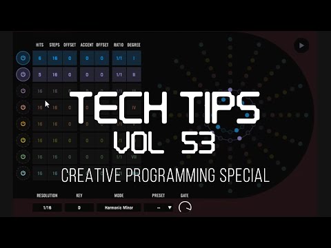 Tech Tips Volume 53 With Protoculture - Polyrhythms