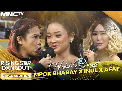 HEBOH! INUL DARATISTA SAMA MPOK BHABAY SAMPAI IKUT BERGOYANG | RISING STAR DANGDUT