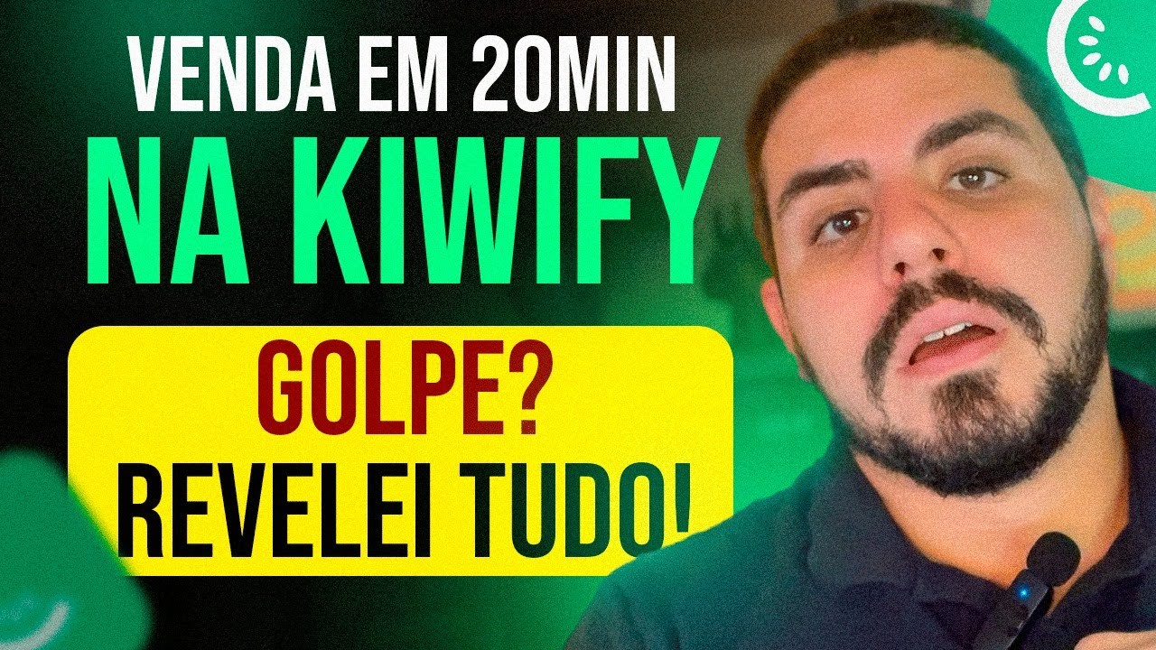COMO VENDER EM 20 MINUTOS NA KIWIFY! VERDADE OU GOLPE?