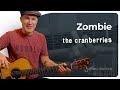 Zombie by The Cranberries | Easy Guitar Lesson