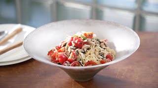 【3分クッキング公式】サラダパスタ