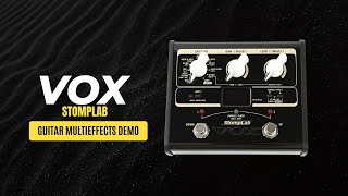 Video thumbnail for Vox Stomplab IG - Compact Pedal with Tons of Sound by Guitar Gear Spot