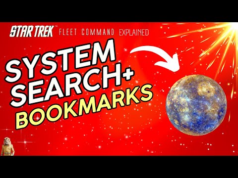 HELPFUL: System search and bookmarks | How to play Star Trek Fleet Command | Outside Views STFC 2023