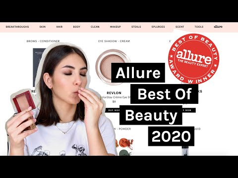 REVIEWING THE ALLURE BEST OF BEAUTY 2020 PRODUCTS! | Making It Up