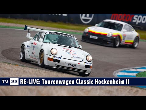 MOTOR TV22: RE-LIVE Tourenwagen Classic Hockenheim Rennen 2 2023 | ADAC Racing Weekend