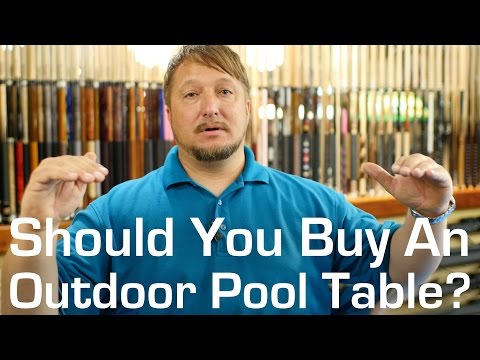 Should You Buy An Outdoor Pool Table?