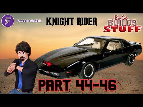 Fanhome Knight Rider K.I.T.T. Build (Part 44-46): EmGo Builds Stuff