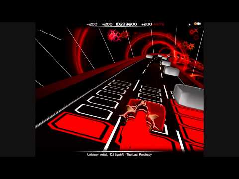 Hardest Song On Audiosurf? DJ SynthR - The Last Prophecy - Ninja Mono [Extreme Reflexes]