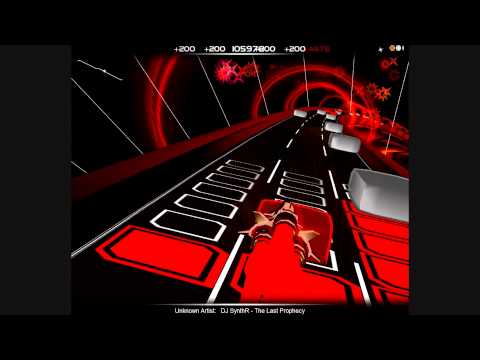 Hardest Song On Audiosurf? DJ SynthR - The Last Prophecy - Ninja Mono [Extreme Reflexes]