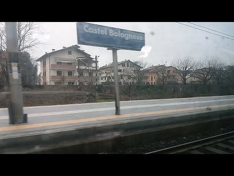 Viaggio sulla Bologna-Ancona: arrivo alla stazione di Castelbolognese Riolo-Terme  {Parte 4}