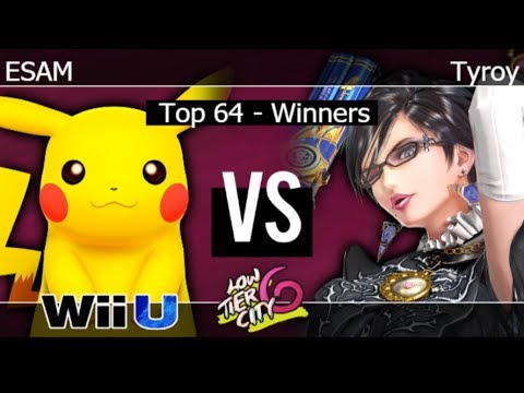 LTC 6 - PG | ESAM (Pikachu) vs SRC | Tyroy (Bayonetta) Top 64 - Winners - Smash 4