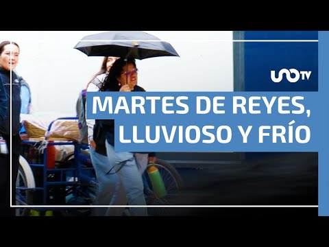 Martes de Reyes Magos con viento, lluvias y nieve en partes serranas del país