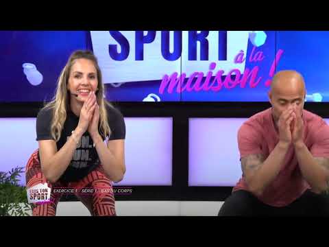 FAIS TON SPORT À LA MAISON! - S01 EP29 - JAMBES + FESSES + ABDOS