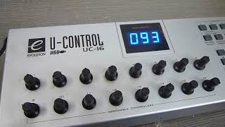 Video thumbnail for EVOLUTION U-CONTROL UC-16 USB MIDIコントローラー by 無料回収 買取 不要品の処分は アールワン関西