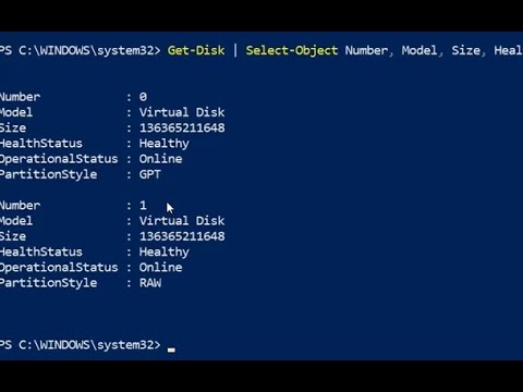 PowerShell Tip: How to Initialize a Disk on a Windows 10 System