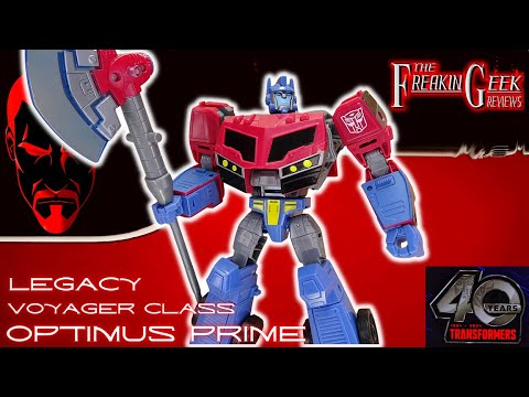 Legacy Voyager Optimus Prime (Animated): EmGo's Transformers Reviews N' Stuff