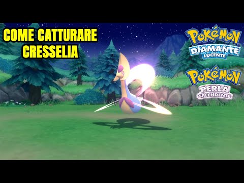 COME CATTURARE CRESSELIA IN POKÉMON DIAMANTE LUCENTE E PERLA SPLENDENTE