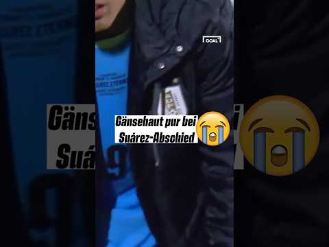 Gänsehaut pur bei Suárez-Abschied von Uruguays Nationalmannschaft🥲😭 #suarez #messi #neymar